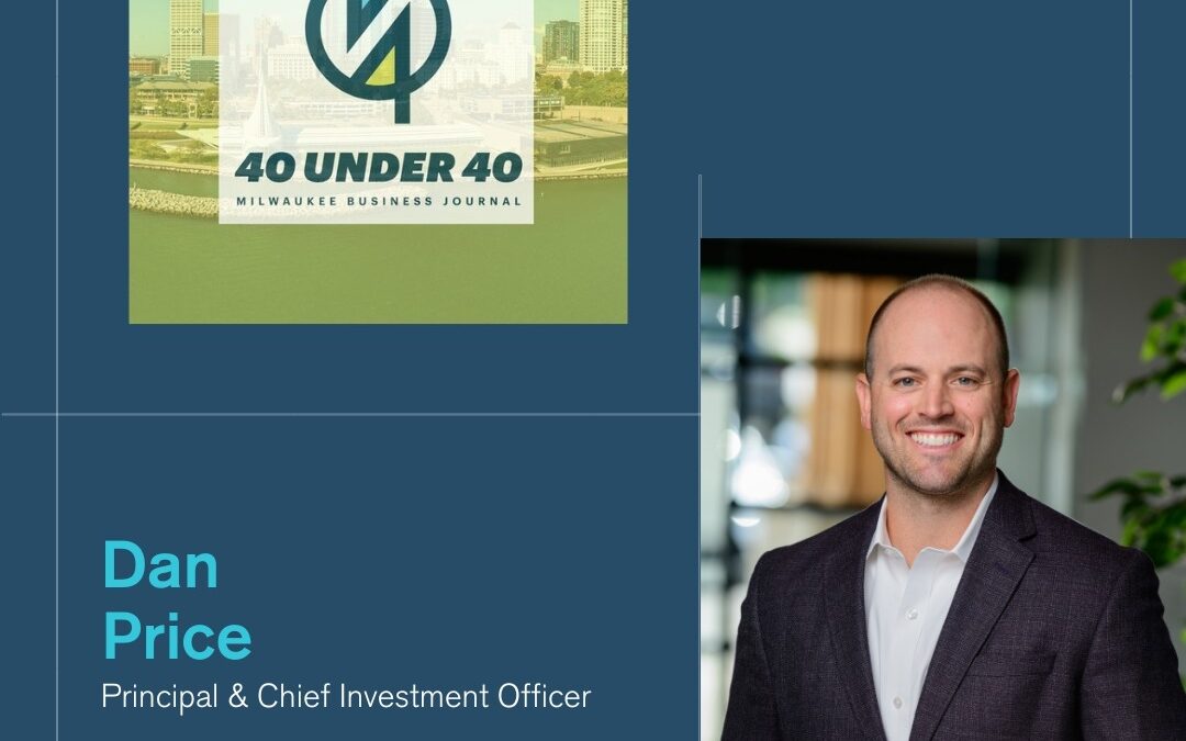 MLG Capital’s Dan Price Named a Milwaukee Business Journal 40 Under 40 Honoree